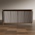 Modern Fluted Console Table - Thumbnail 2