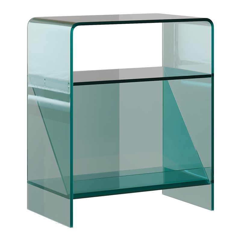 Acrylic Minimalist Transparent Side Table - Image 4