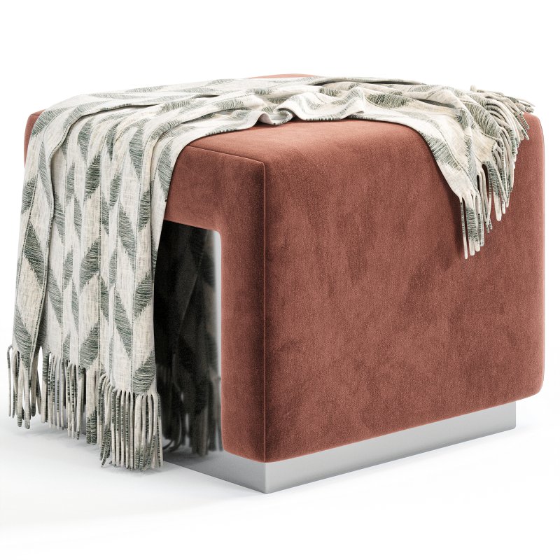 Chrom Liki Pouf By Buro Art - Image 6