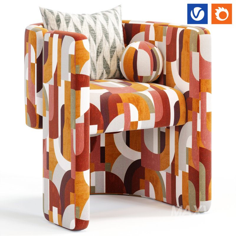 Armchair For Lovers of Beauty By Buro Art - Image 1