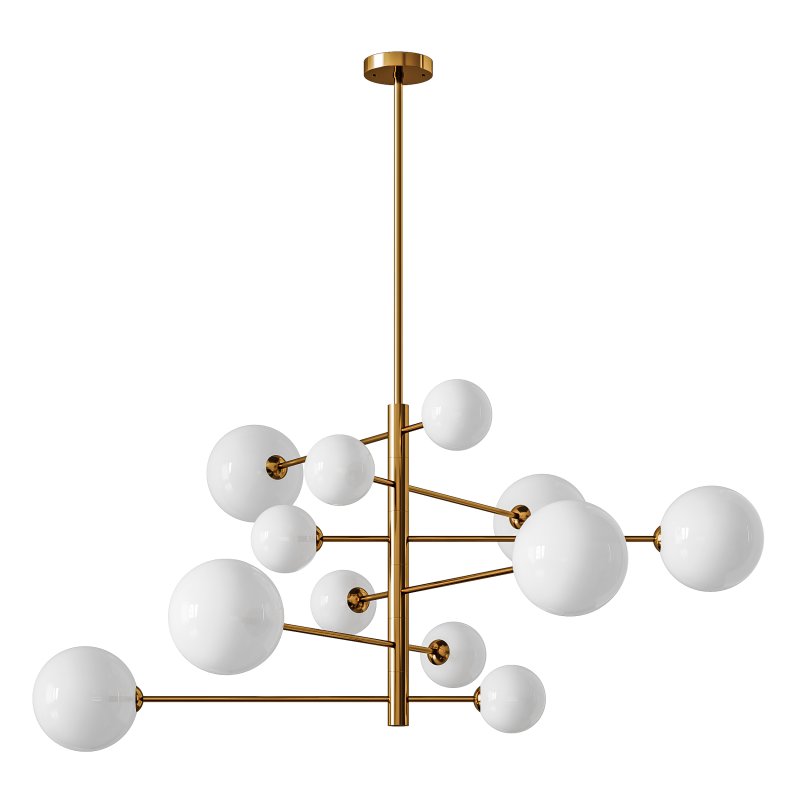 Chandelier Argento L - Image 1