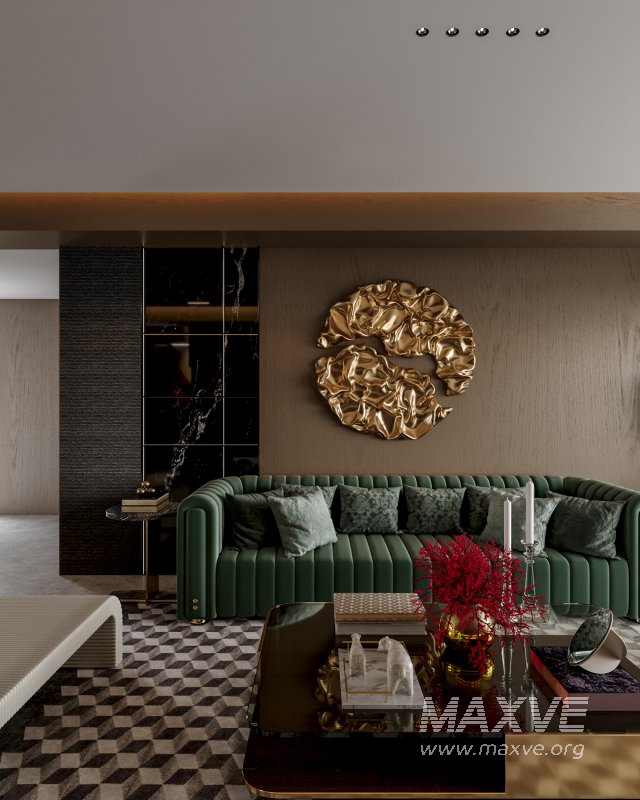 Luxurious living room and dining room - Image 6