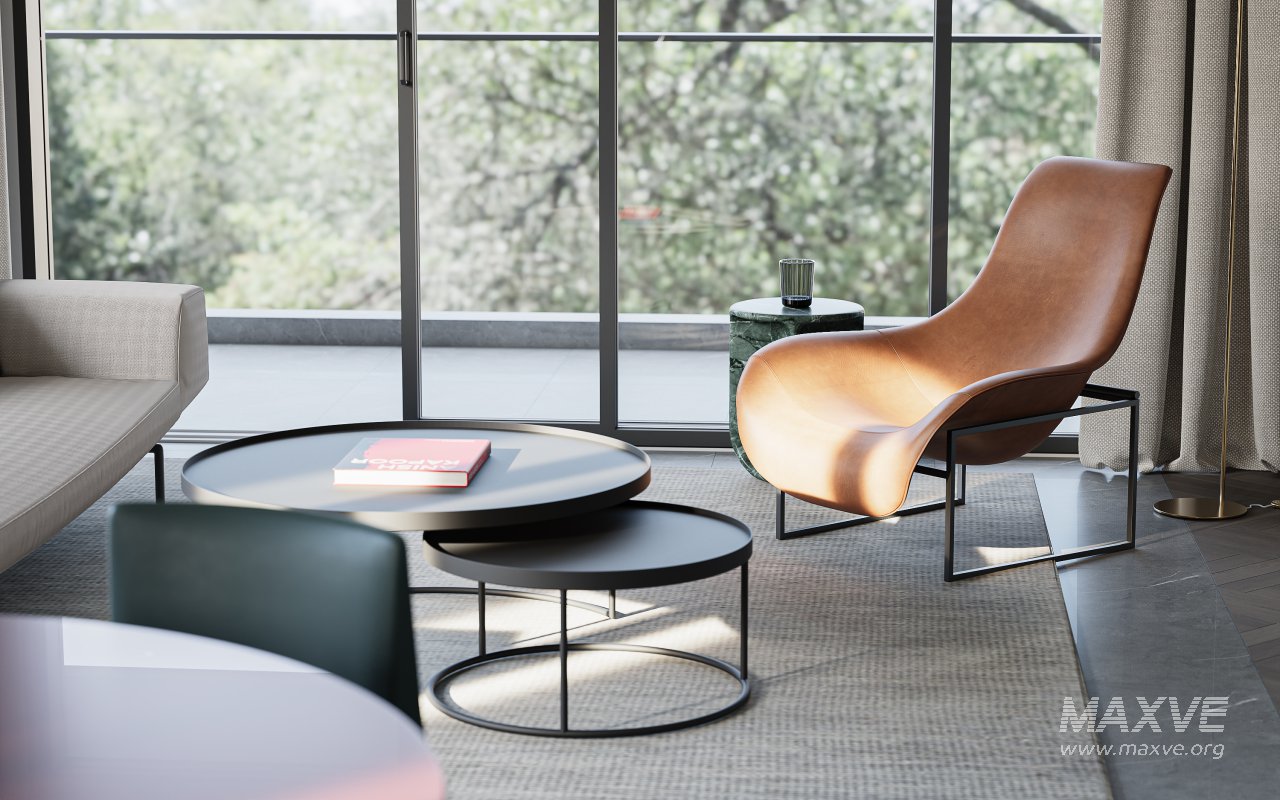 Modern living and dining room - Image 11