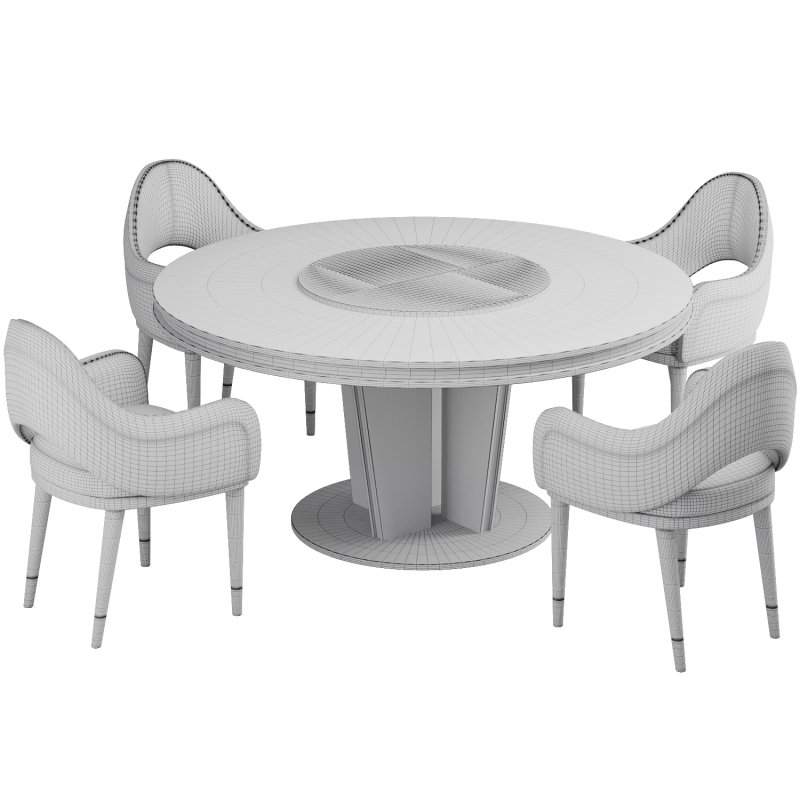Dinning chair and table259 - Image 6