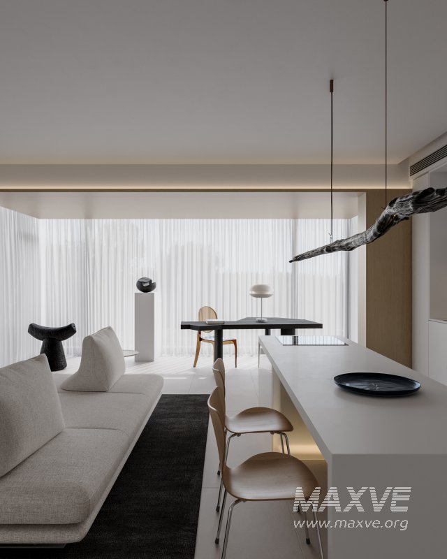 Modern living room dining room - Image 8
