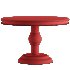 Art French Country Grey Mango Wood Round Pedestal Dining Table - Thumbnail 1