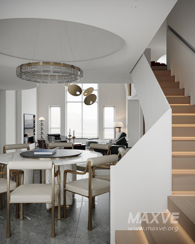 Modern living and dining room - Image 6