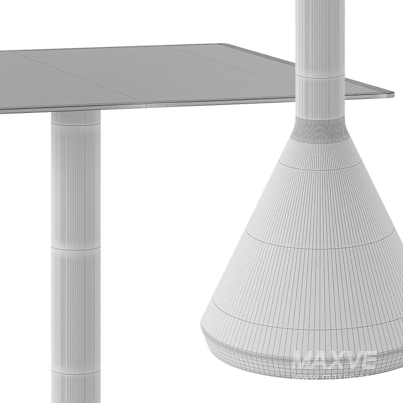 Hay – Palissade Cone Bistro table rectangle - Image 14