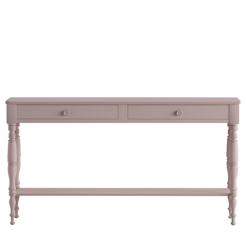 Woodbridge Leeward French Country Montserrat Hardwood Rectangular Console Table - Image 1