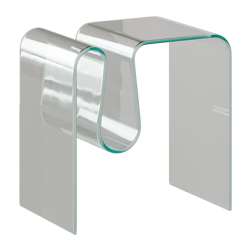 Curvy Side Table – Acrylic - Image 2