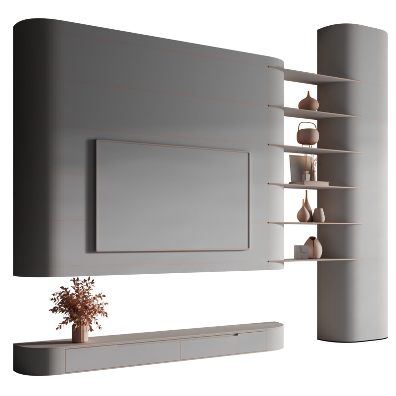 Tv wall set13 - Image 7