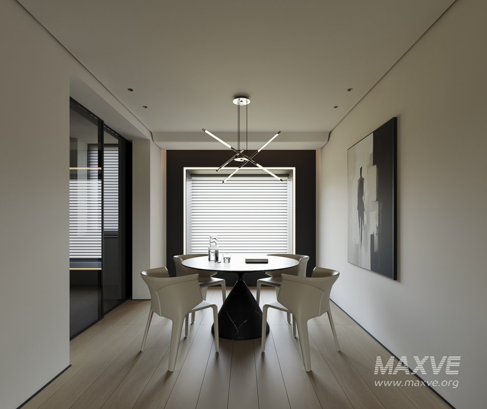 Modern living and dining room - Image 3