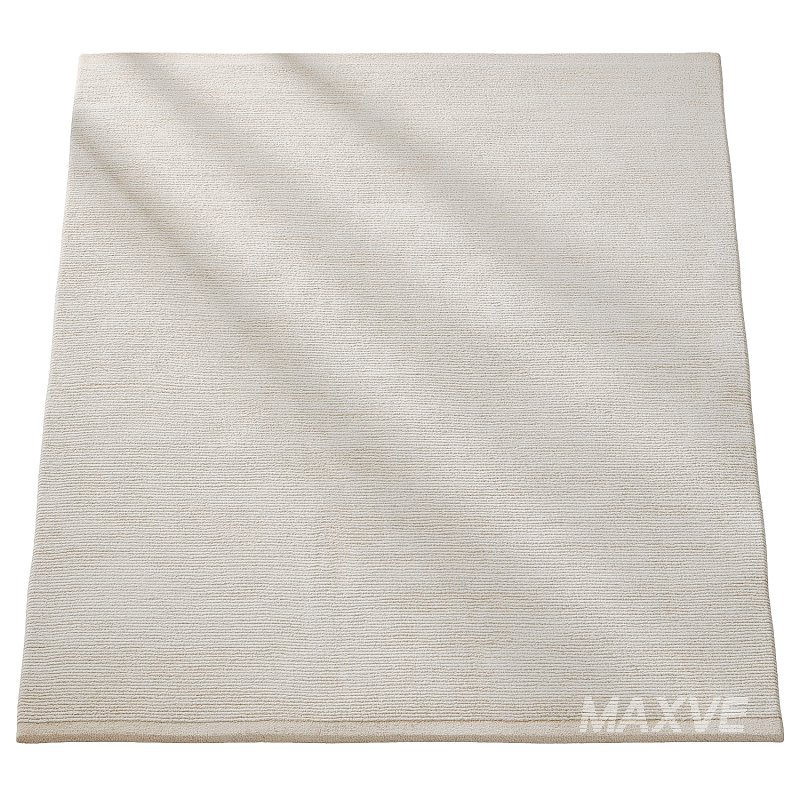 Abstract Line Shag Wool Rug - Image 2