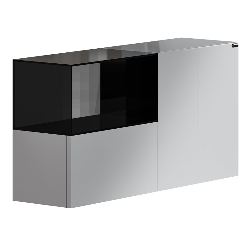 36e8 Glass Sideboard 01 - Image 10