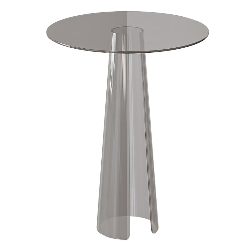 Chic Round Table – Acrylic - Image 3