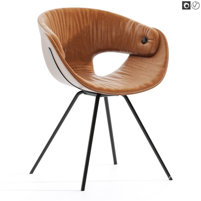 Flat Armchair Soft Upholstered - Image 2