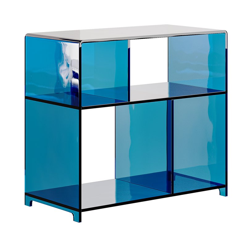 Modern Side Table – 4 Compartments - Image 2