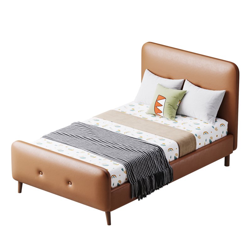 Flannelette Beige bed - Image 12