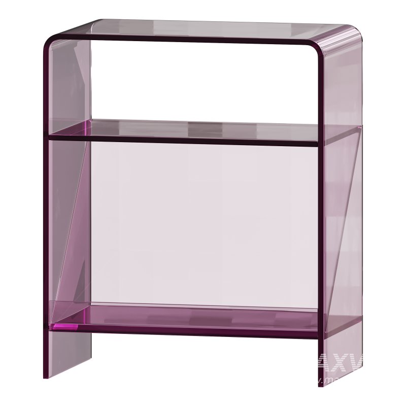 Acrylic Minimalist Transparent Side Table - Image 10
