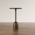 Modern Brass Side Table - Thumbnail 3
