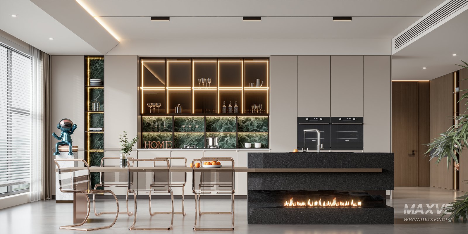 Modern dining room - Image 1