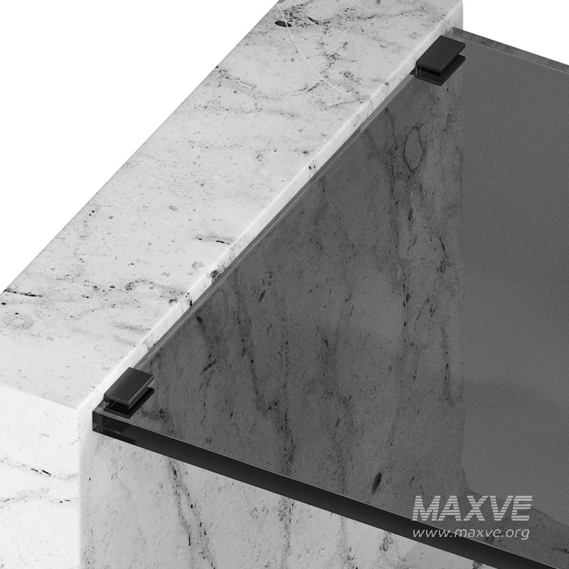 Creative Marble Side Table – Glass - Image 10