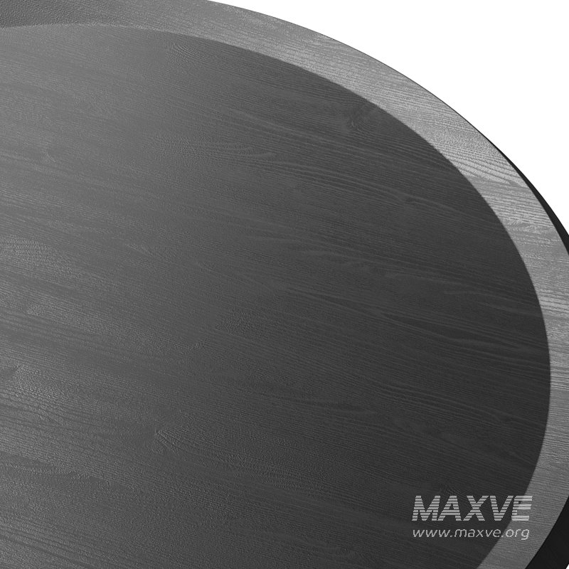 Maxine Elm Ball Coffee Table – Full Black - Image 11