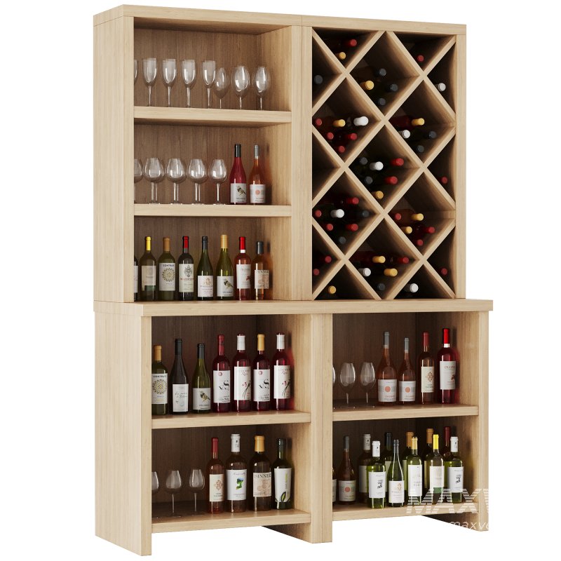 Bar Cabinet Set10 - Image 4