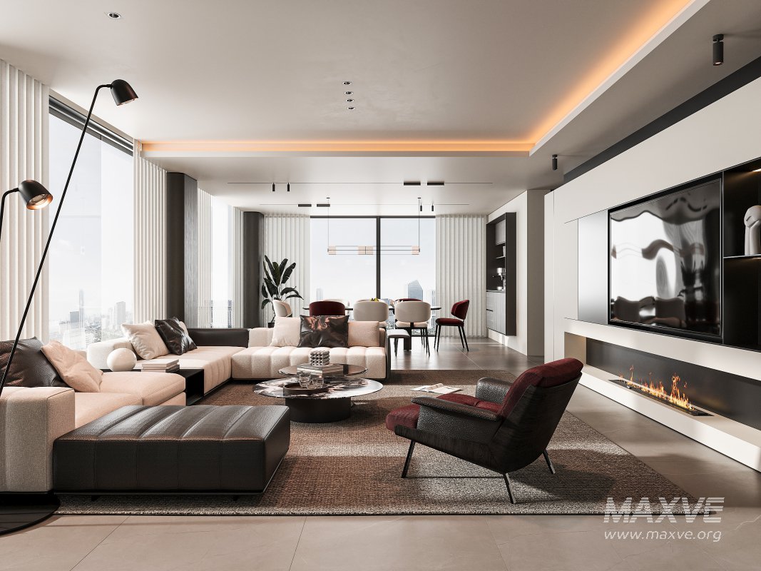Modern living room - Image 1