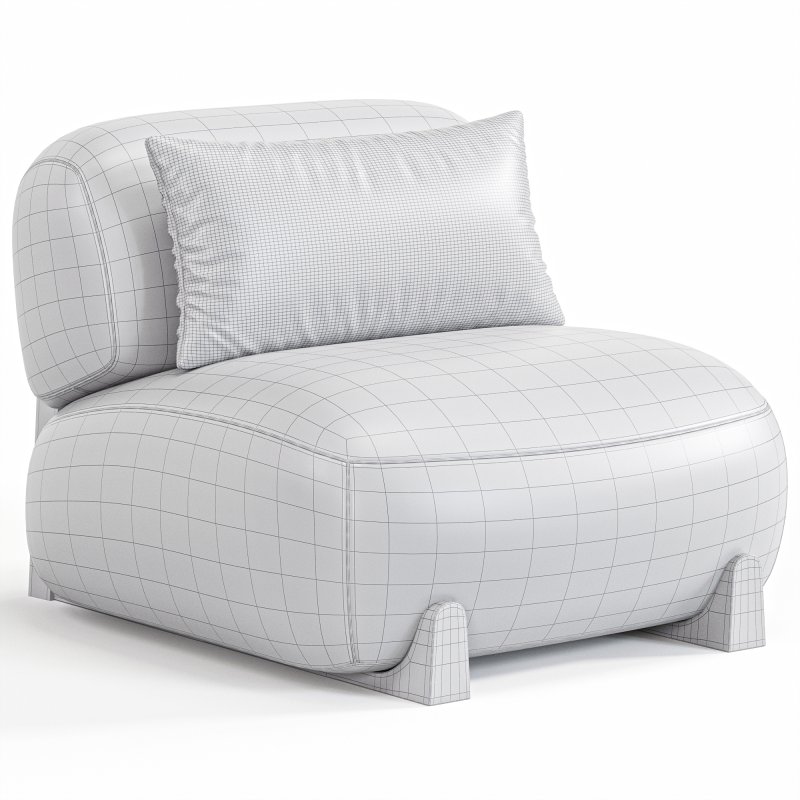 Fort Lounge Armchair By Monologue - Image 6