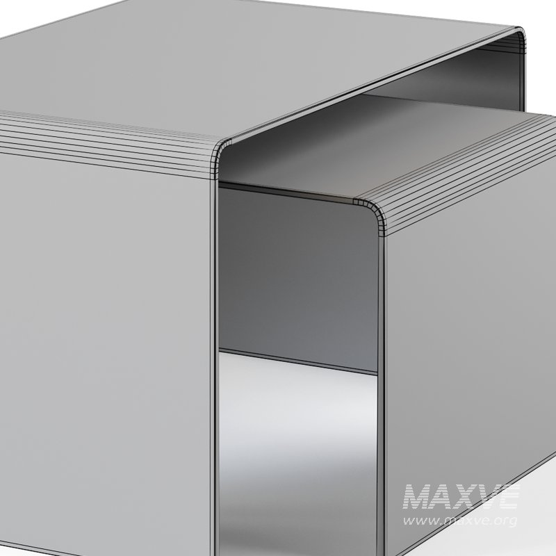 Table Basse 110 X 50 Cm Verre BURANO - Image 15