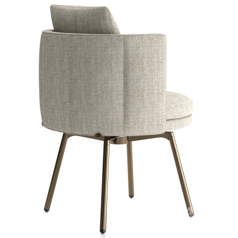 Minotti Torii Dining Swivel chair - Image 5