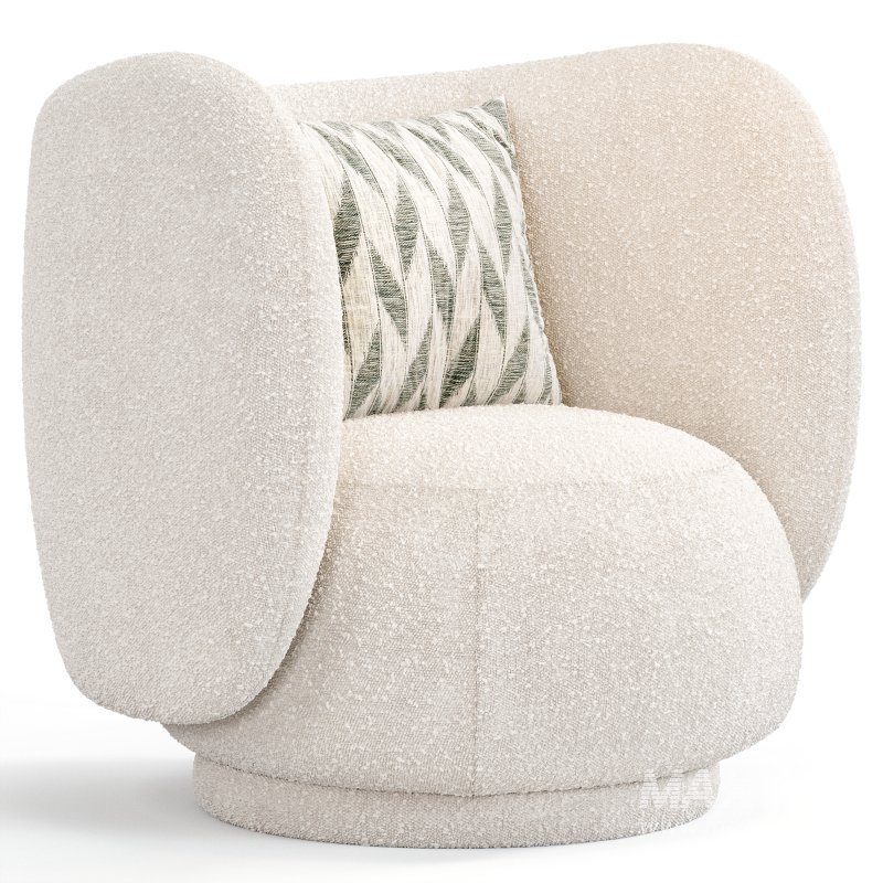 Rico Lounge Armchair By Nest - Image 4