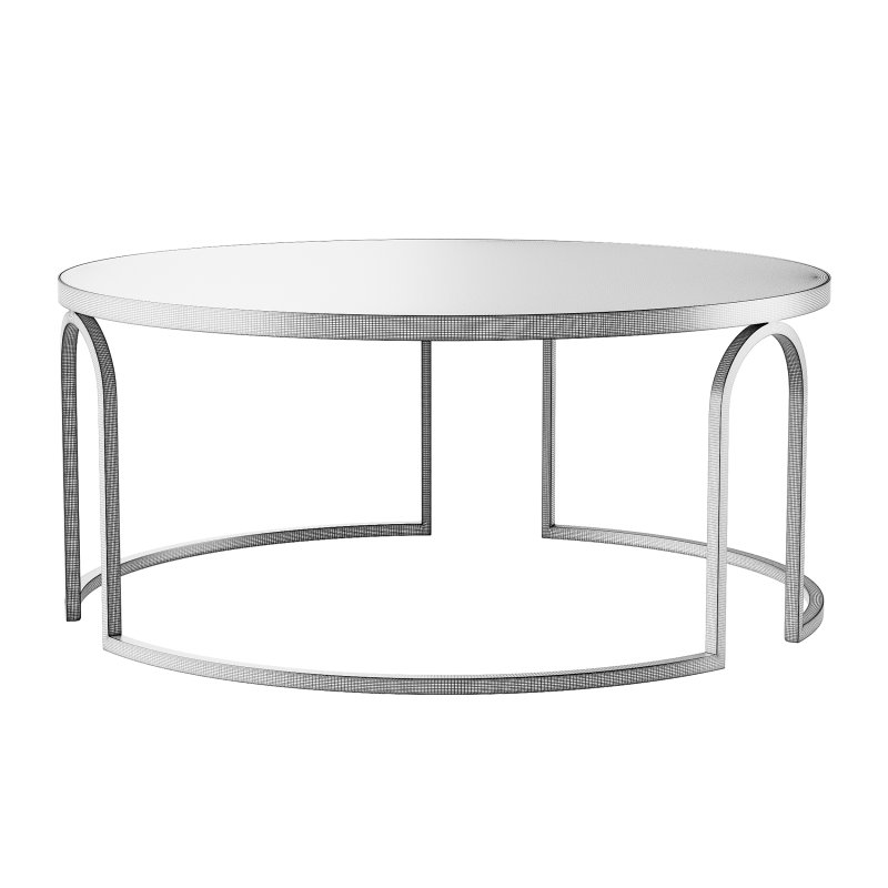 Hardin Oak Coffee Table – Full Black - Image 14