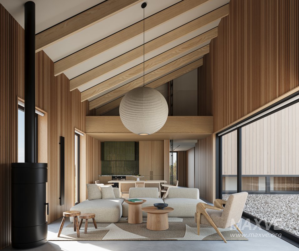 Wood Living Room Dining Room Bedroom - Image 1