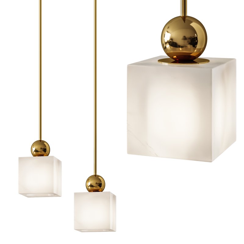 Pendant Etruscan Square - Image 1