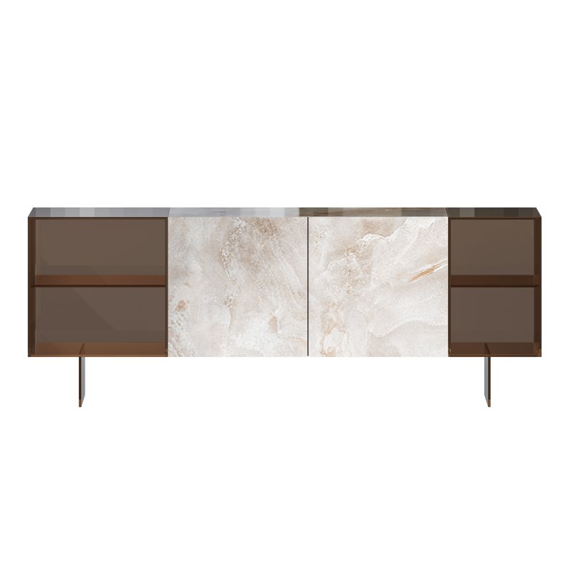 36e8 Glass Sideboard 04 - Image 4