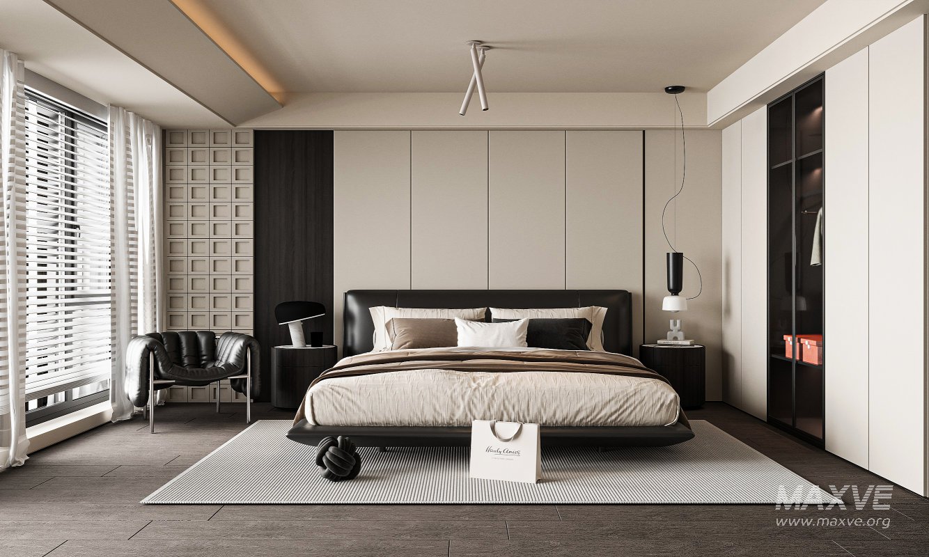 Modern bedroom - Image 1