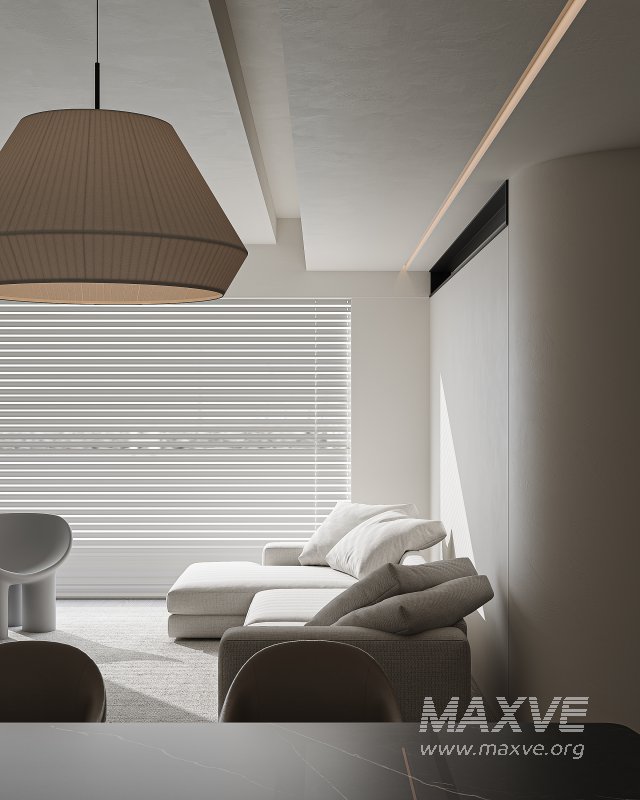 Modern living and dining room - Image 3
