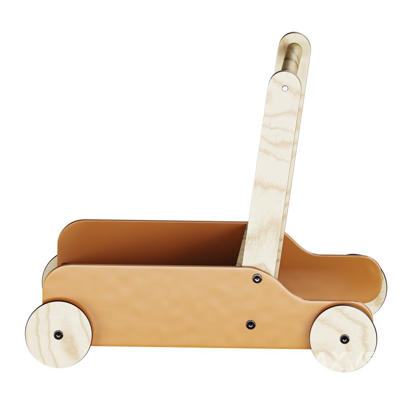 Bonnie Wooden Push Cart by Liewood - Image 2