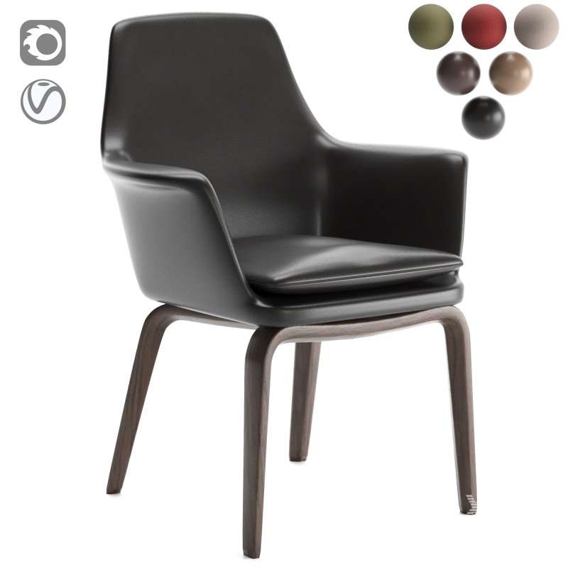 Minotti York Chair - Image 1