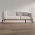 Modern Two-Seater Fabric Sofa - Thumbnail 1