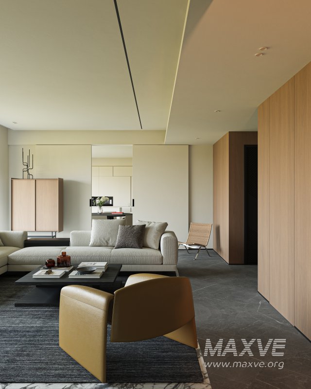 Modern living and dining room - Image 9