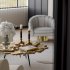 Classic luxury living room, dining room and kitchen - Thumbnail 9