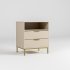 Modern Nightstand Square Bedside Table - Thumbnail 4