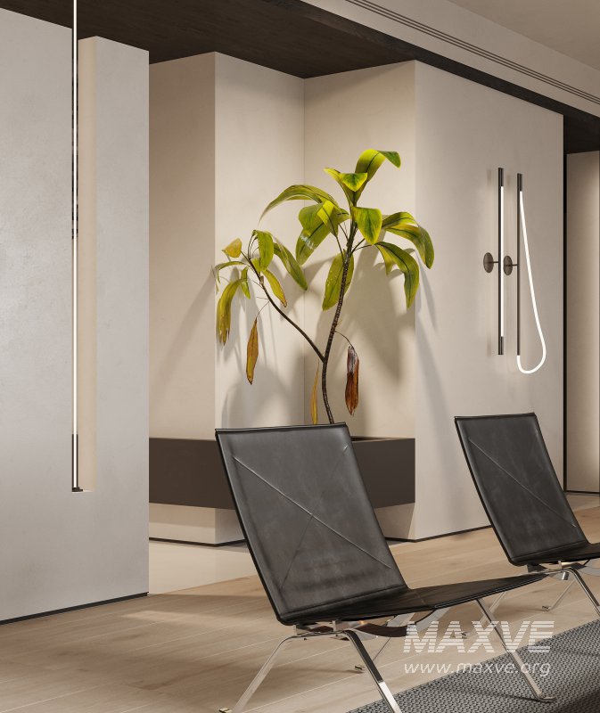 Modern living room dining room office - Image 3