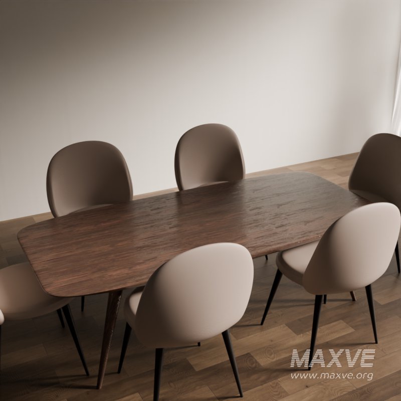 Modern Dining Table Set - Image 1