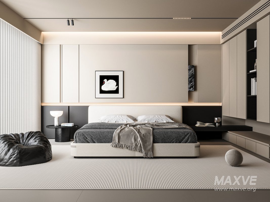 Modern bedroom - Image 1