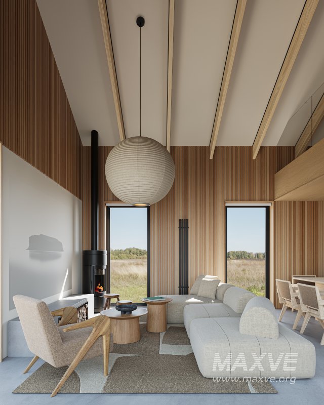 Wood Living Room Dining Room Bedroom - Image 6