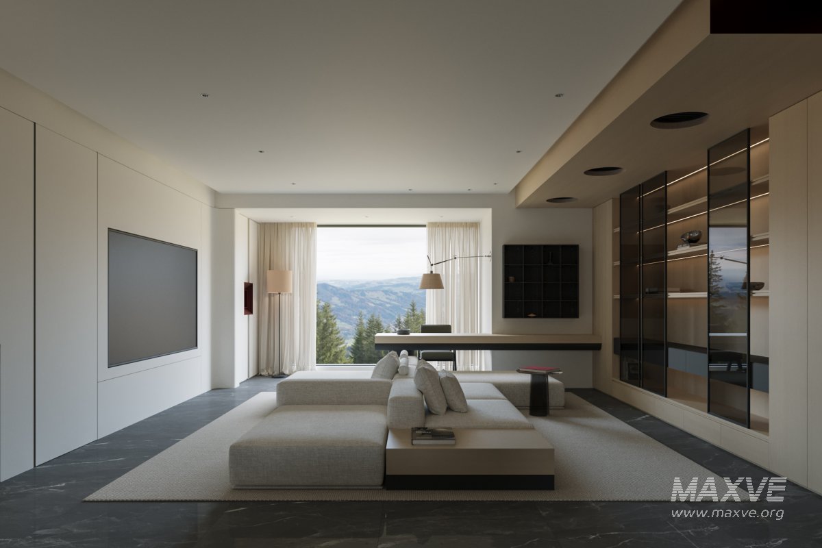 Modern living and dining room - Image 1